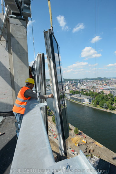 tour des finances à Liège